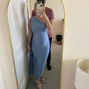 Blue Maternity Dress